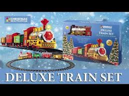 Kidkraft ride around train set and table. Deluxe Christmas Train Set