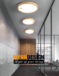 Price list of malaysia lampu downlight led products from sellers on lelong.my. Wynn Design 50cm Modern 3 Colour Led Panel Light Lampu Hiasan Wood Frame Ceiling Light With
