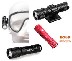 Scuba Dive Light Torch Lite Underwater Orca Uk Bright Led Eled Movie Video Lights