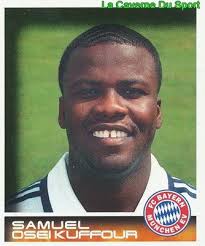 335 SAMUEL KUFFOUR GHANA FC BAYERN MÜNCHEN STICKER BUNDESLIGA 2001 PANINI