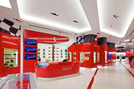 The store is dedicated to scuderia ferrari fans, meaning fans of the ferrari formula 1 racing team. Iguzzini Middle East On Twitter One Of Our Retail Project Ferrari Store In Festival City Dubai Uae Mall Lighting Iguzzini Mydubai Design Http T Co Clrkbfue3s