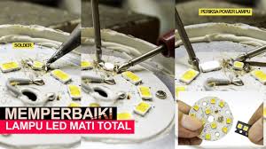 Untuk melihat tampilan lampu saat menyala dan mati, klik lingkaran lalu seret ke kiri atau ke kanan. Memperbaiki Lampu Led Mati Ganti Led Smd Youtube