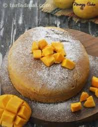 Mango Sponge Cake Mango Cake Recipe Eggless Cake Recipe Mango Cake Mango Dessert Pear And Almond Cake