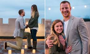 Wife of philadelphia eagles quarterback carson wentz. Eagles Quarterback Carson Wentz Proposes To Girlfriend Daily Mail Online