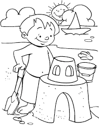 Printable crafts, art printables, summer coloring page and more! Summer Holiday Coloring Pages