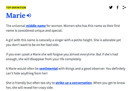 Download Urbandictionary Tells You What Your Name Says About Your Personality Hellogiggles
