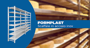 Scaffali e scaffalature multiuso in acciaio inox 8/10, componibili, modulari, robusti e di facile montaggio. Scaffali In Acciaio Inox Brescancin Srl