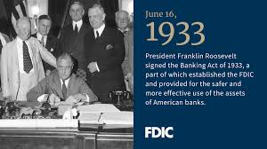 Maybe you would like to learn more about one of these? Federal Deposit Insurance Corporation Today Is Our 87th Anniversary Created In 1933 The Fdic Has Been Protecting People S Bank Deposits Ever Since Incredible That Since That Day Fdr Signed Our Agency