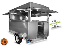 Remolque Para Vender Alimentos Remolque De Comida Remolque De Alimentos Carritos De Comida Rapida