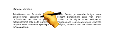 Sciences Po La Lettre De Motivation De Lilia
