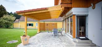 Idenn Terrassenuberdachung Holz Von Pichler Holzbau Uberdachung Terrasse Uberdachungen Terrassenuberdachung
