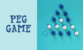 Using colorful golf tees and a giant pegboard, contribute your creativity to a tee encourages visitors to make there own designs in this constantly changing display. Peg Solitaire Triangle Game With Printable