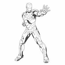 Check out our iron man suit selection for the very best in unique or custom, handmade pieces from our clothing shops. Coloriage Iron Man Simple A Colorier Dessin Gratuit A Imprimer