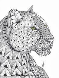 Super coloring has a whopping 370+ free mandala coloring pages in categories such as tibetan, celtic, floral, abstract, star, geometric, native american, animal, easter, halloween, christmas, and more. Tangled Leopard Art By Jo Flockton Animal Coloring Pages Animal Zentangle Coloring Pages