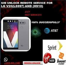 With the use of an unlock code, which you must obtain from your wireless provid. Control Remoto Sim Desbloqueado Servicio Para Lg V20 Ls997 H910 At T Sprint Boost Mobile Ebay