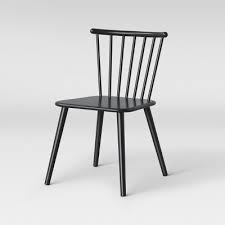 Metal Windsor Chair Set Of 2 Black Pillowfort Ebony Black Metal Chairs Chair Windsor Chair