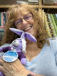 Cute purple bunny found at shop