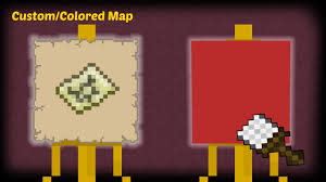 Minecraft How To Make A Custom Colored Map