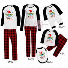 Covid Baby Yoda Christmas Family Pajamas 2021 Best Funny Star Wars Matching Dog And Family Christmas Pajamas Set Family Christmas Pajamas By Jenny