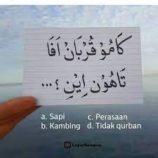 Kamu Qurban Apa Tahun Ini Kutipan Motivasi Kata Kata Indah Motivasi