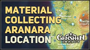 Material Collecting Aranara Genshin Impact - YouTube