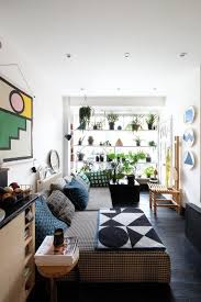A Graphic Geometric 500 Square Foot London Rental Flat Apartment Bedroom Decor Home One Bedroom Flat