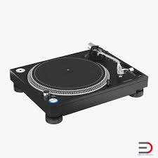 Professional Dj Turntable 3d Model