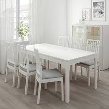 Ekedalen Extendable Table White Min Length 70 7 8 Ikea In 2020 Small Room Design Small Kitchen Tables Living Room Designs