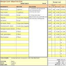 For instance, in the event the suggestion is an offer to get shirts, it has to consist of quantity, cost and a delivery date. Menu Recipe Cost Spreadsheet Template