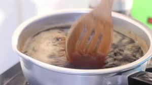 Didihkan air 700 cc (3 gelas air minum) 2. Cara Masak Powder Cincau Hitam Youtube