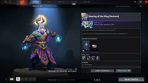 Bearing of the king restored style unlock description this winter 2017 battle pass reward enables an upgraded style to be unlocked on the . Winter 2017 Battle Pass Dota 2 Wiki Guide Ign