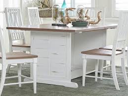 Despite their fairly obvious furniture requirements (e.g., table and chairs), dining rooms are a fantastic space to highlight your decorating style. Progressive Furniture Dining Table D88410 Light Oak And Distressed White Appliances Connection