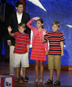 Paul Ryan's kids get a view from the stage at the RNC