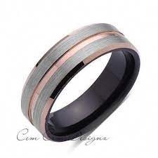 8mm Rose Gold Wedding Band From Luxurybandsla By Cemcemdesigns Weddingrings Mens Wedding Rings Rings Mens Wedding Bands Wedding Rings Rose Gold