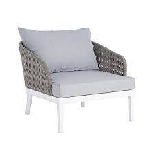 Bizzotto Pelican Loungeset 4tlg Aluminium X2f Polyester Polster Garten Amp Freizeit Gartensessel Sessel Gartenmobel