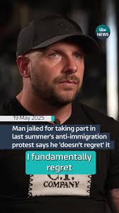 A man who was jailed for taking part in last summer’s anti-immigration  protest in Bristol says he regrets his actions but doesn’t regret taking  part. Dan Lock was one of 50 people arrested following ...