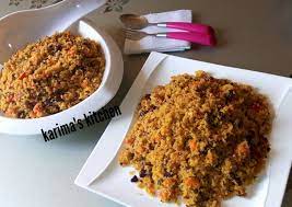 For mine, i'm gonna make it a little bit tasty. Recipe Of Favorite Dambun Shinkafa Sweet Recipe Fav