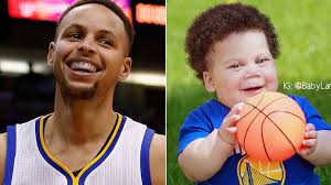 Stephen curry is today the best basketball player on the planet. Mini Steph Curry Baby Stuff Curry Goes From Bullied To Baller On Social Media Abc News