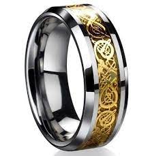 The Ring Of The Nibelungs Richard Wagner Der Ring Des Nibelungen Titanium Steel Cool Rings For Men Rings For Men Mens Wedding Rings Gold