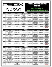Did You Misplace Your P90x Schedule P90x Workout Schedule P90x Workout Lean Workout