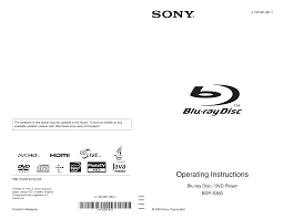 Dec 09, 2018 · region code hack posted by nlopedebarrios, march 10 2010: Sony Bdp S360 User Manual Manualzz