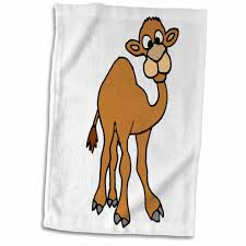The camel's hump is an ugly lump which well you may see at the zoo; 3drose Funny Camel Art Perfect For Over The Hump Day Towel 15 By 22 Inch Walmart Com Walmart Com