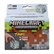 If you are having trouble finding diamond, make a strip mine at level 10, and it will cover layers, 9, 10, 11, and 12. Minecraft Diamond Ore Light Up Night Light Blue Xmas Gift Toy Kids Uk Seller Eur 15 36 Picclick Fr