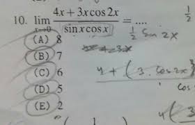 Limit is a boundary which should not be crossed. Soal Matematika Limit Trigonometri Brainly Co Id