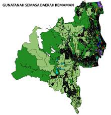 Terengganu terbagi 11 daerah yaitu : Portal Rasmi Planmalaysia Negeri Terengganu Guna Tanah