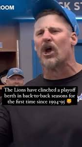If Dan’s hat is crooked you know it’s a good day in Detroit!!! Dan Campbell  is fired up! 🗣️ Di you think the Lions are going to the Super Bowl this  year?