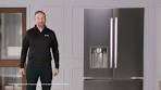Counter-Depth MAX Refrigerator with Zero Clearance