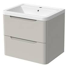 Make the most of your storage space and create an organised and functional room, with our range of bathroom sink. Wickes Malmo Light Grey Wall Hung J Pull Vanity Unit Basin Wickes Co Uk