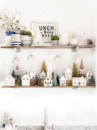 White Ceramic Houses Christmas Decor Christmas Decorations For The Home Christmas Decor Diy Christmas Decorations