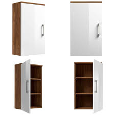 Badezimmer hängeschrank hochglanz weiß badmöbel wandschrank badschrank hänger. Badezimmer Hangeschrank Rimao 100 Hochglanz Weiss Walnuss Nb B X H X T Ca 40 X 68 X 20 Cm Moebel Suchmaschine Ladendirekt De